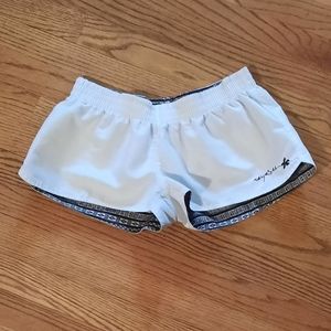 Reversible swim shorts